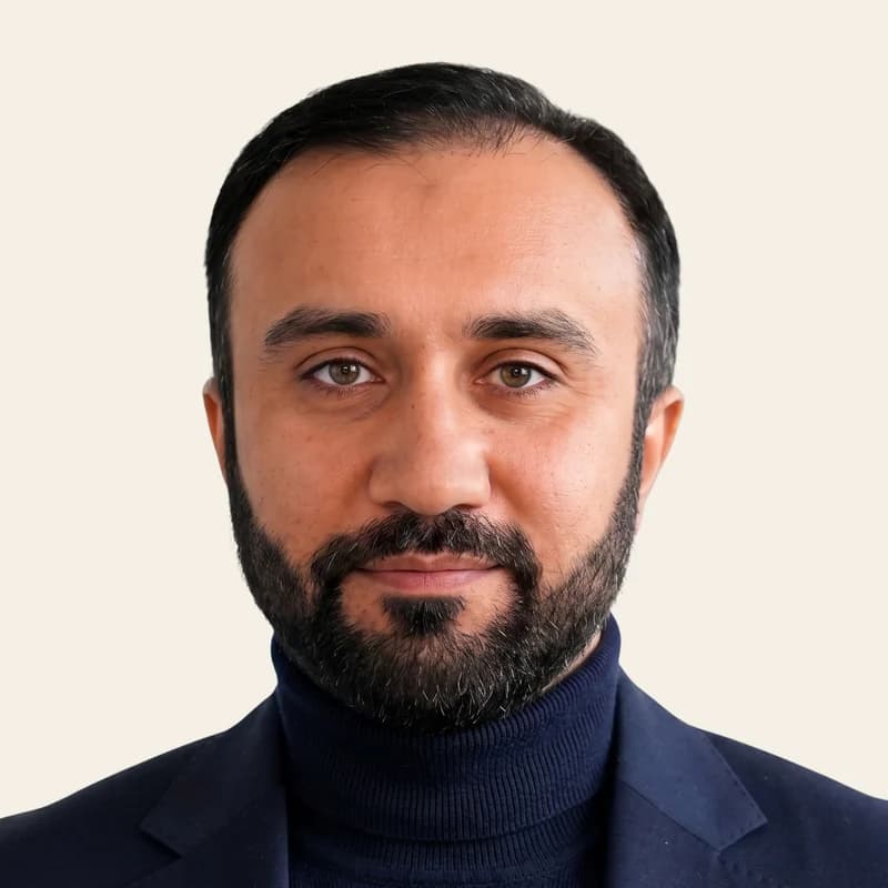 Portrait of Zulqarnain Haidar
